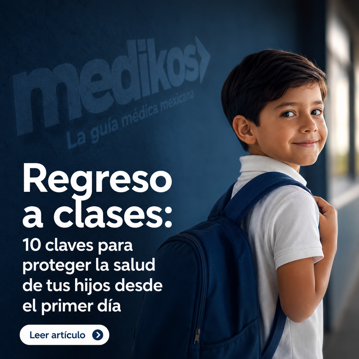 Regreso a clases con recomendaciones para proteger la salud de niñas y niños